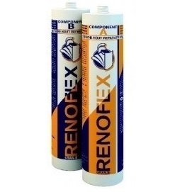 houtrotvuller epoxy renoflex oranje (all seasons) 600ml set.