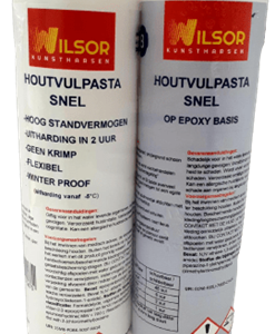 Houtrotvuller Wilsor Houtvulpasta Snel(2 uur) 600ml Set